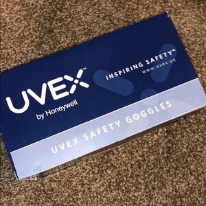 UVEX safety goggles.
